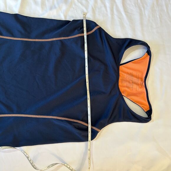 Patagonia Racer back Tank Top Navy Blue - Picture 6 of 7